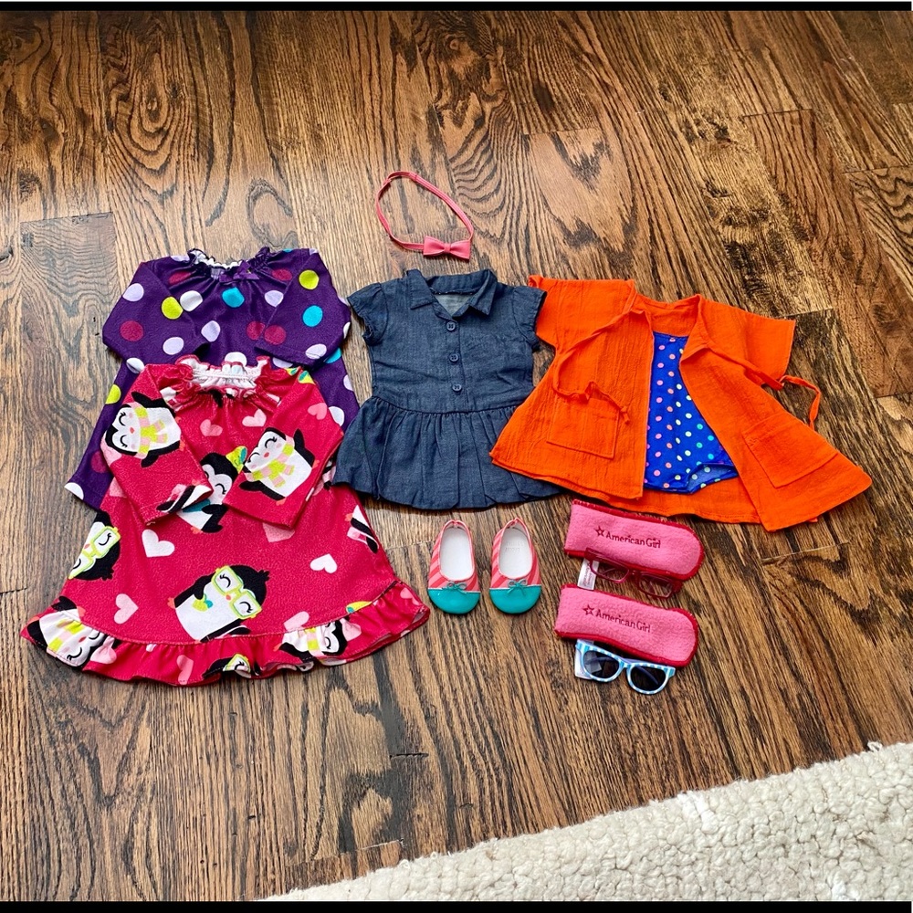 AMERICAN GIRL Doll Clothes & Accessories LOT